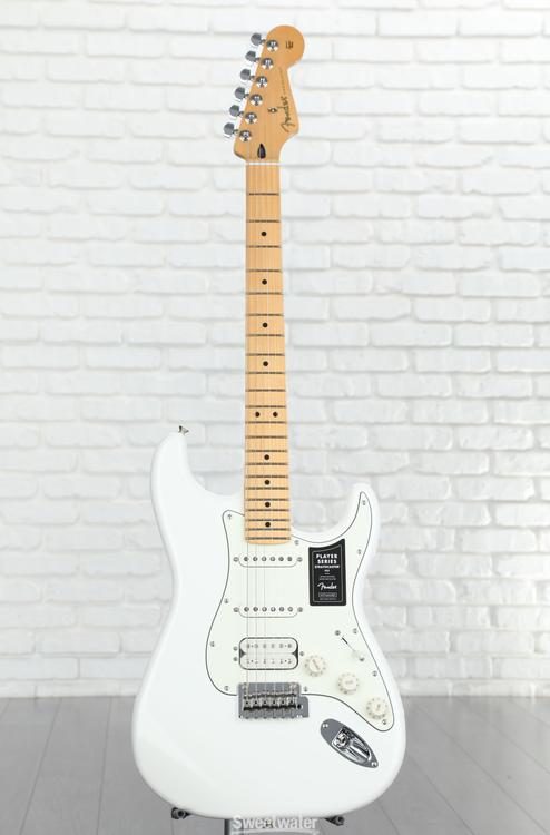 Fender Player Stratocaster HSS - Polar White with Maple