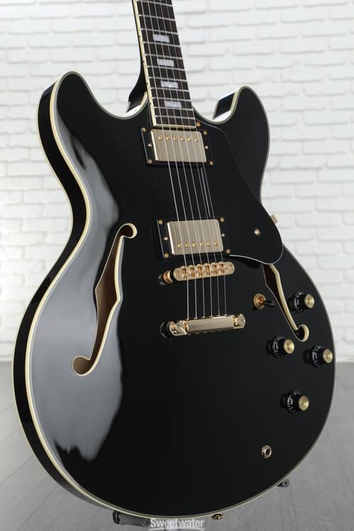 Sire Larry Carlton H7 Semi-hollow Electric Guitar - Black