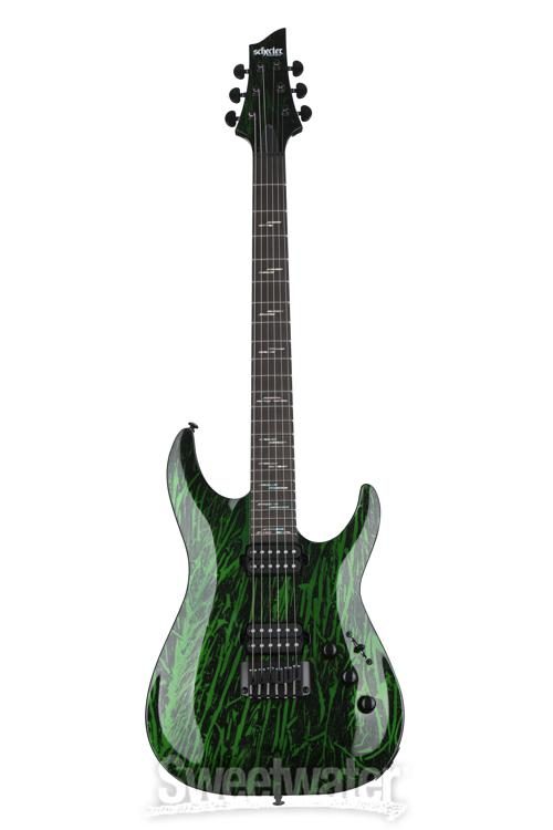 Schecter C-1 Silver Mountain - Toxic Venom | Sweetwater
