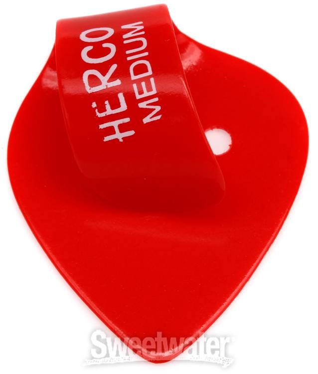 Herco Flat/Thumbpicks - Medium Gauge (3-pack)