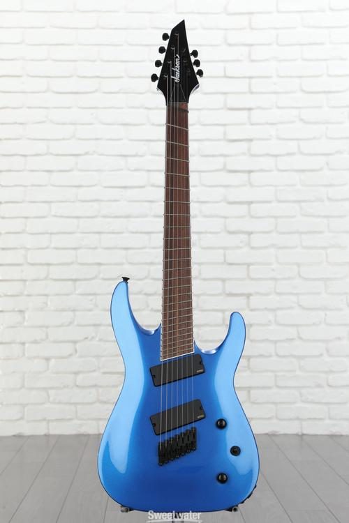 Jackson X Series Soloist Arch Top SLAT7 Multi-Scale - Metallic Blue