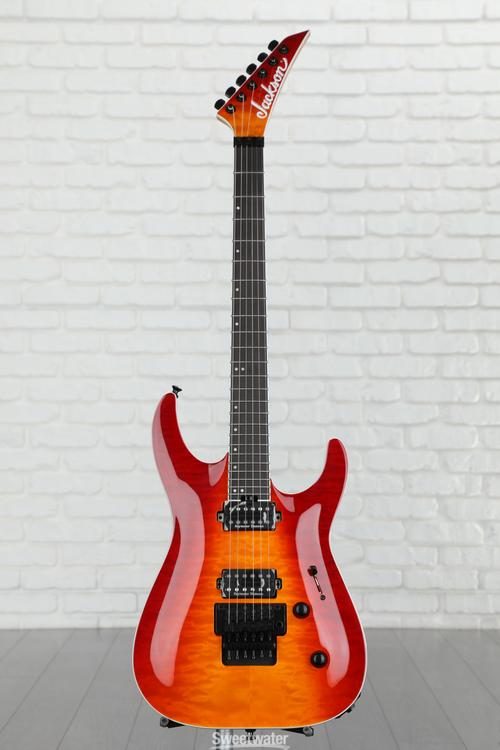 Jackson Pro Plus Series Dinky DKAQ Electric Guitar - Firestorm