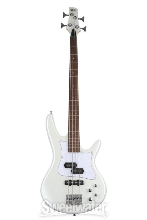 Ibanez Mezzo SRMD200D Bass Guitar - Pearl White | Sweetwater