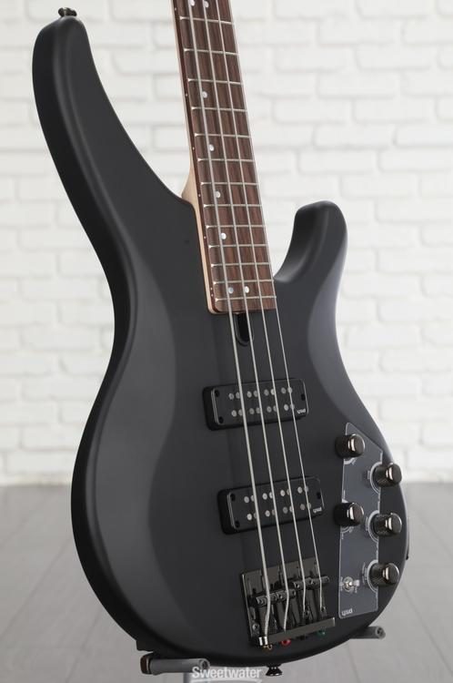 Yamaha TRBX504 Bass Guitar - Translucent Black | Sweetwater