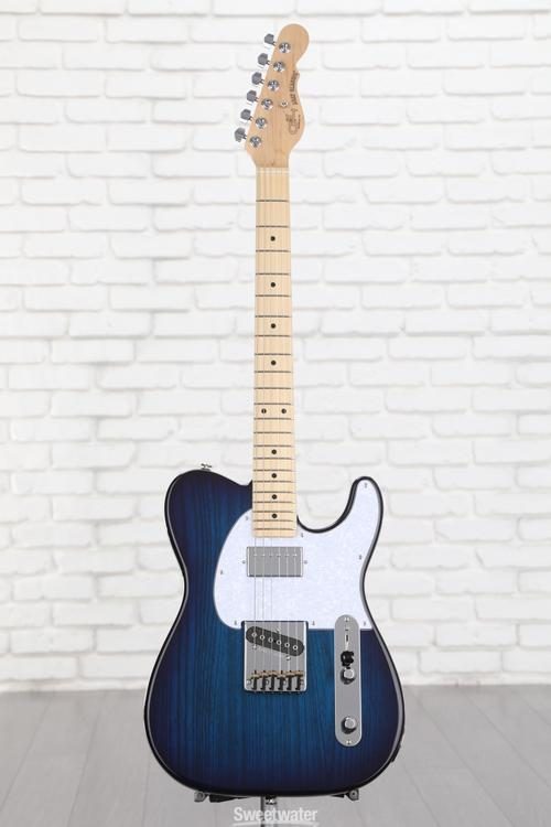 G&L Fullerton Deluxe ASAT Classic Bluesboy Electric Guitar - Blueburst