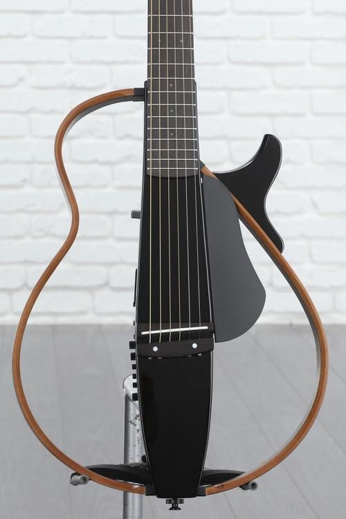 Yamaha SLG200S Silent Guitar - Trans Black | Sweetwater