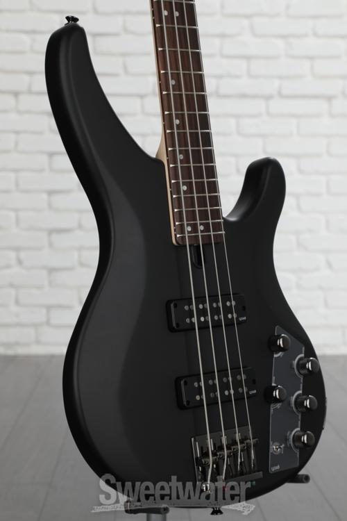 Yamaha TRBX504 Bass Guitar - Translucent Black | Sweetwater