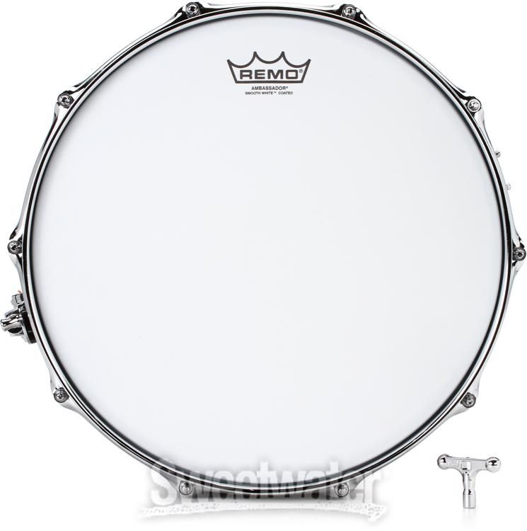 Rent Pearl Sensitone Elite Custom Alloy Brass snare drum 14x6.5 in
