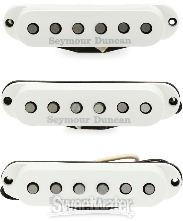 Seymour Duncan SSL-1 California 50's Strat Single Coil 3-piece Pickup Set -  White