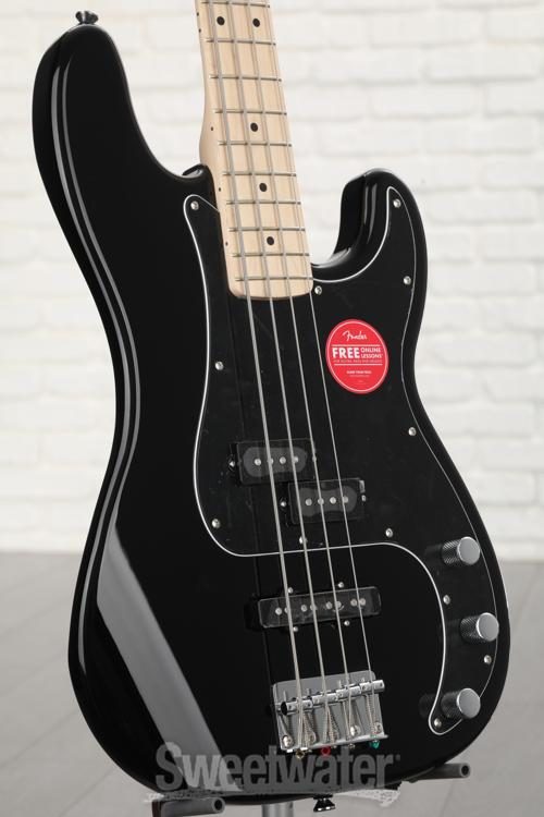 Squier Affinity Series Precision Bass Black with Maple Fingerboard