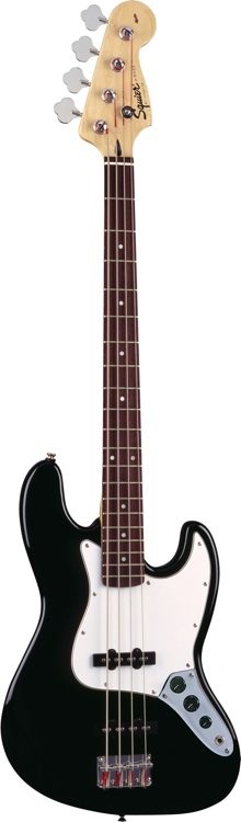 Squier Standard Jazz Bass - Black Metallic | Sweetwater