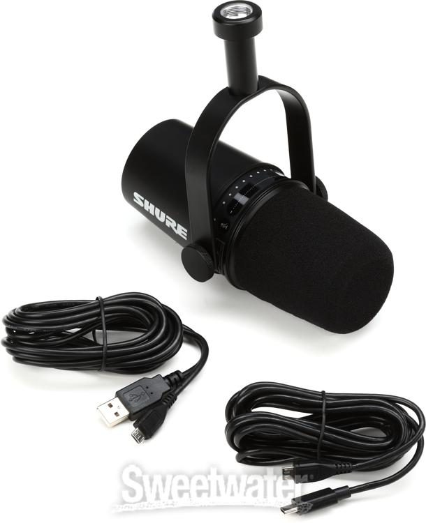 SHURE MV7 Podcast and Radio dynamic Microphone