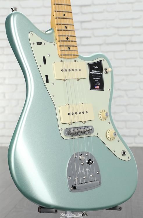 Fender American Professional II Jazzmaster - Mystic Surf Green with Maple  Fingerboard