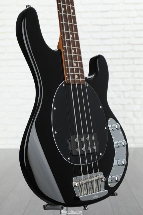 Sterling By Music Man StingRay RAY34 Bass Guitar - Black | Sweetwater