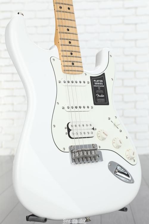 Fender Player Stratocaster HSS - Polar White with Maple