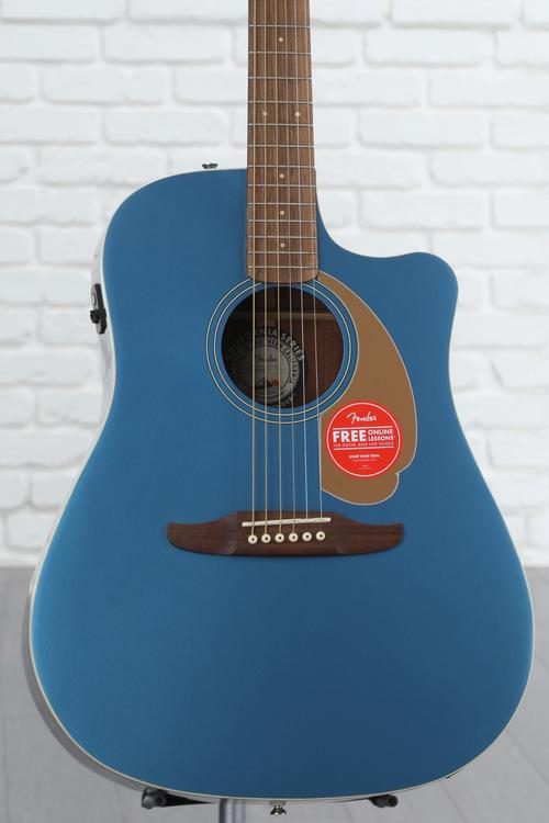 Fender Redondo Player Acoustic-electric Guitar - Belmont Blue