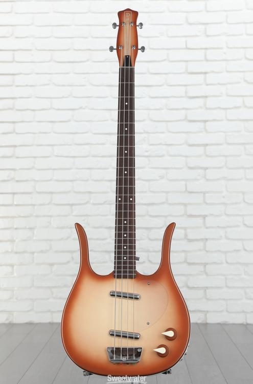 Danelectro Longhorn Bass Guitar - Copper Burst