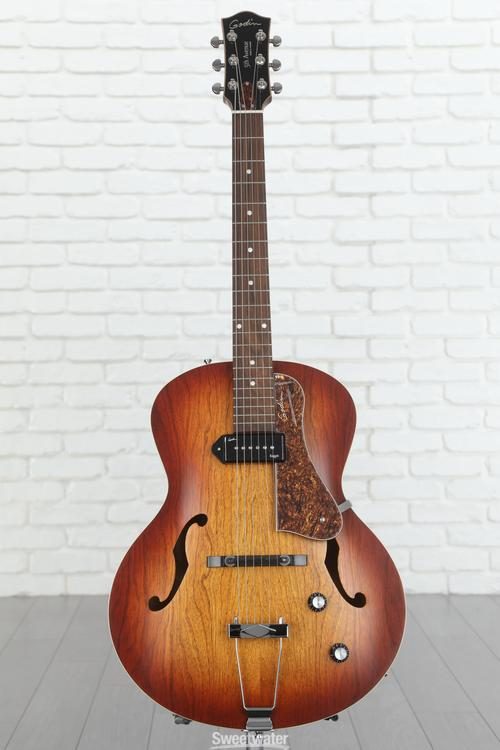 Godin 5th Avenue Kingpin Hollowbody Electric Guitar - Cognac Burst