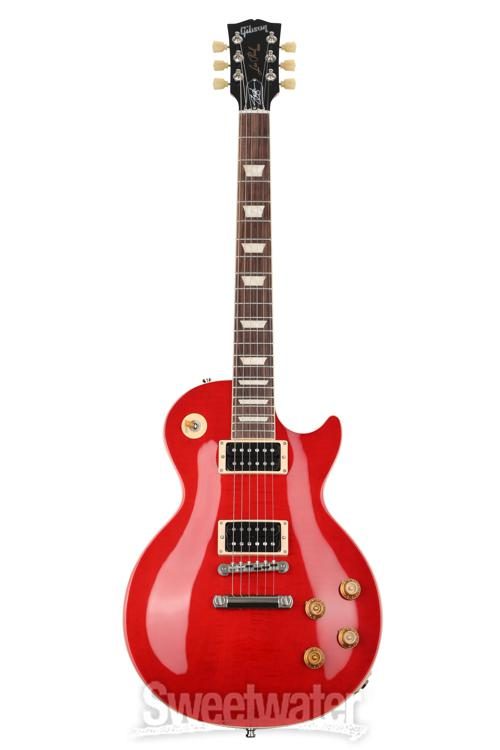 Gibson Slash Les Paul Standard Limited 4 Album Edition Electric Guitar -  Translucent Cherry