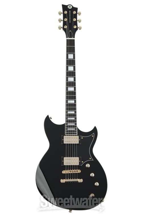 Reverend Sensei RA Electric Guitar - Black with Gold