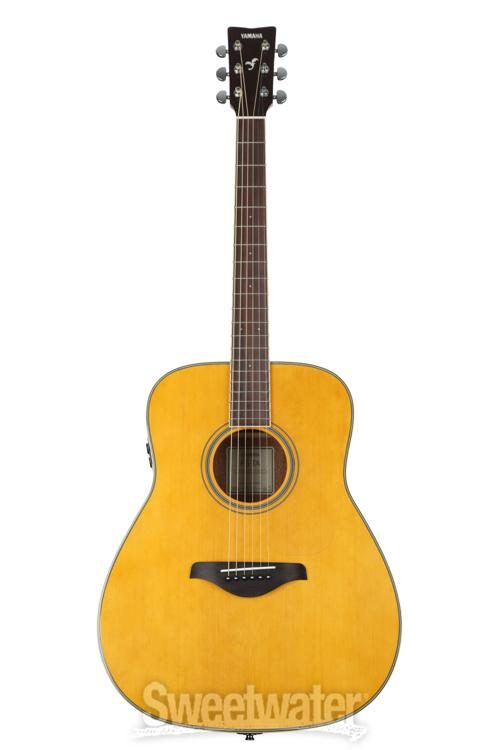 Yamaha FG-TA TransAcoustic Dreadnought Acoustic-electric Guitar