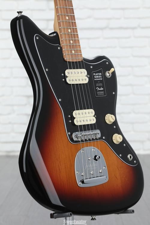 Fender Player Jazzmaster - 3-Tone Sunburst with Pau Ferro