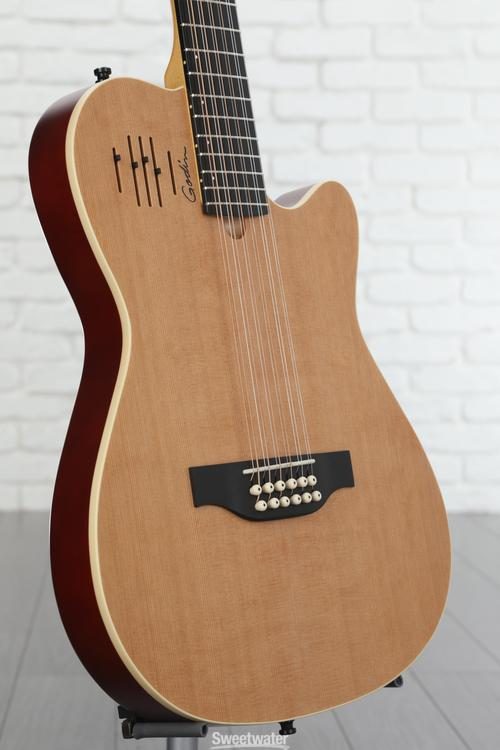 Godin A12 12-String Acoustic-Electric Guitar - Natural
