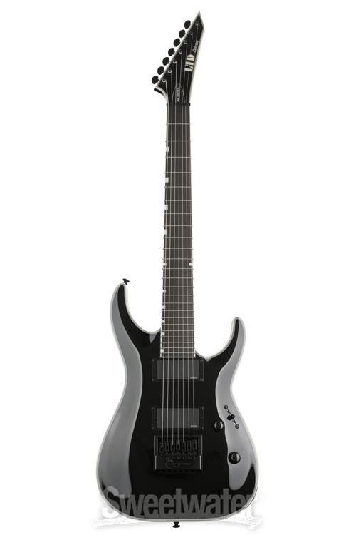 ESP LTD MH-1007 EverTune - Black | Sweetwater