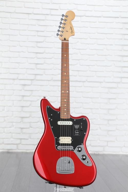 Fender Player Jaguar Solidbody Electric Guitar - Candy Apple Red