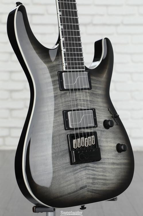 LTD MH-1000ET EverTune Electric Guitar - Charcoal Burst - Sweetwater