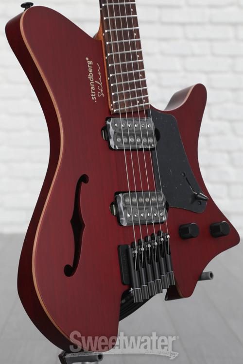 Strandberg Sälen Jazz NX Semi-hollowbody Electric Guitar - Burgundy