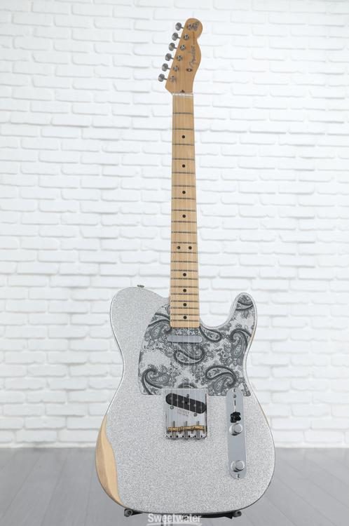 NEW ALUMINUM TOP 6 STRING TELE STYLE SOLID STYLE ELECTRIC GUITAR CUSTOM  PAISLEY