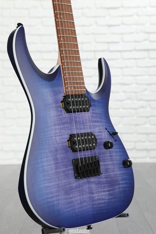 Ibanez RGA42FM - Blue Lagoon Burst Flat