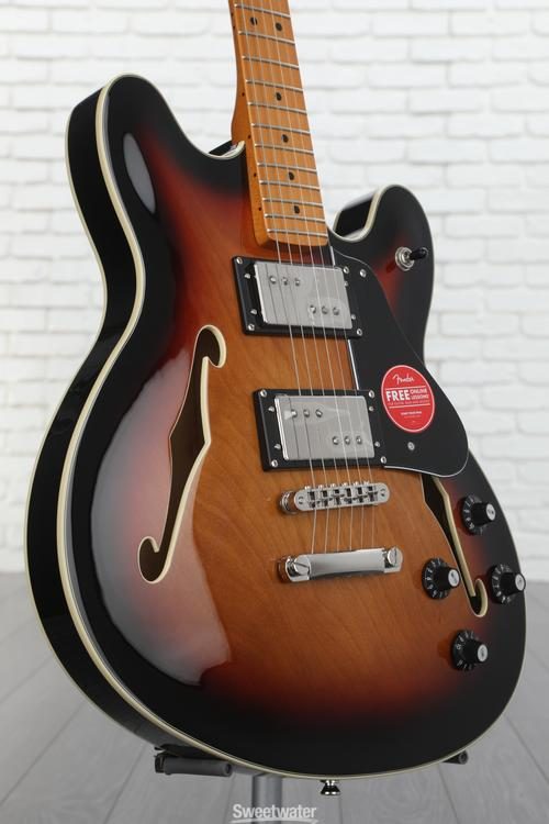 Squier Classic Vibe Starcaster Semi-hollowbody Electric Guitar - 3-tone  Sunburst