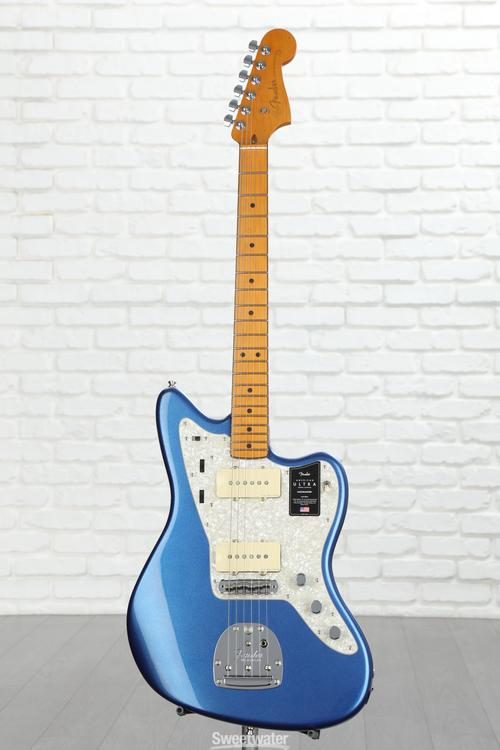 Fender American Ultra Jazzmaster - Cobra Blue with Maple Fingerboard