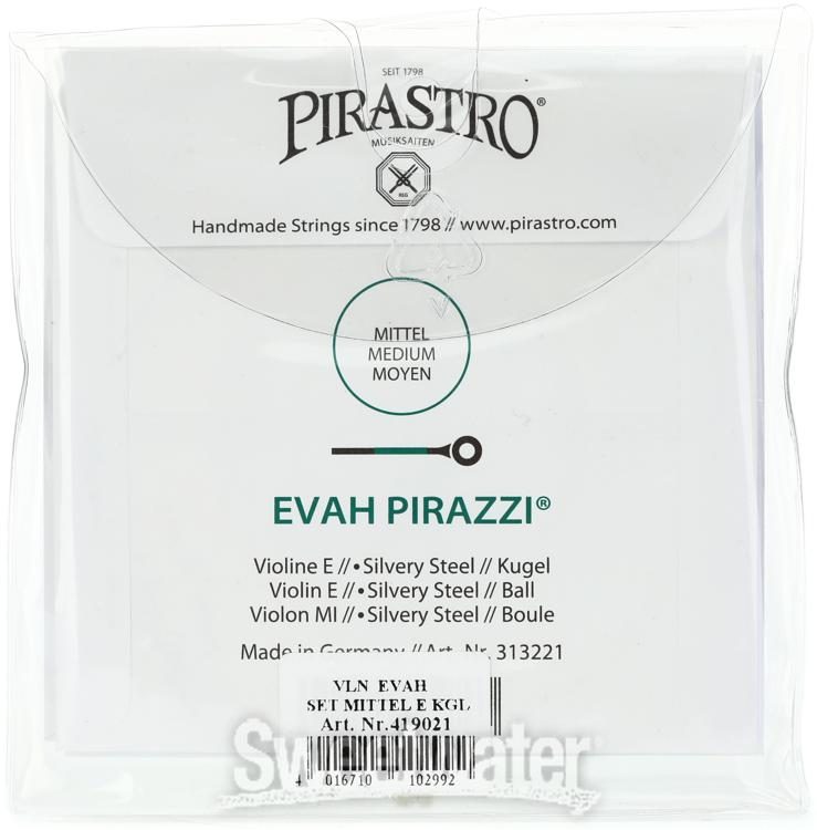 Evah Pirazzi Violin String Set 4/4 Size Medium Gauge With
