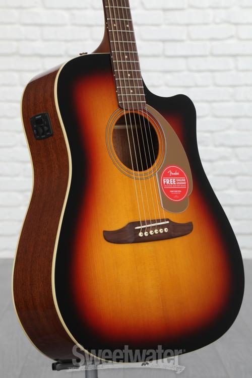 Chitarre Acustiche Elettrificate FENDER Redondo Player Chitarra Acustica  Elettrificata (Sunburst)