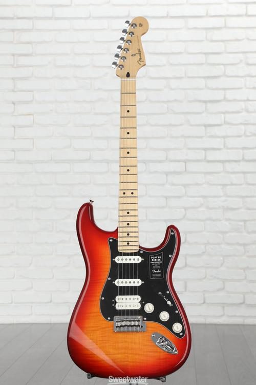 Fender Player Stratocaster HSS Plus Top - Aged Cherry with Maple Fingerboard