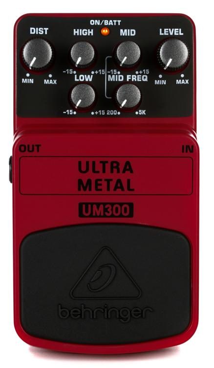 Behringer UM300 Ultra Metal Distortion Pedal