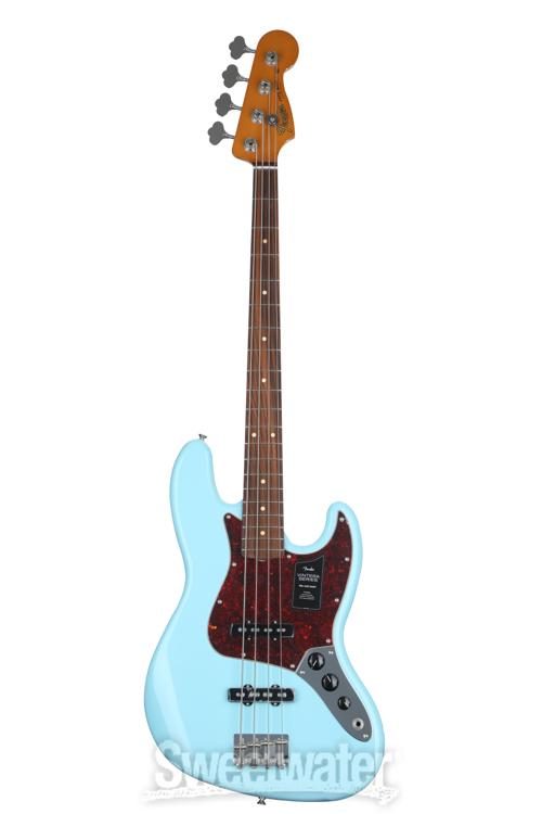 Fender Vintera 60s Jazz Bass Daphne Blue Basse électrique 