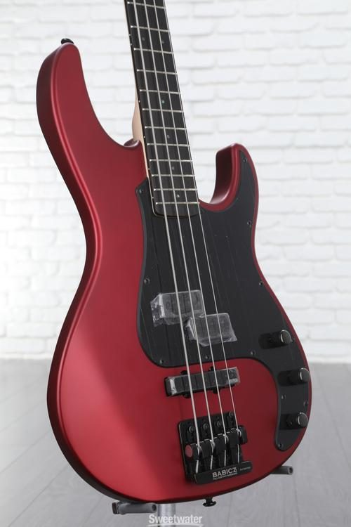 ESP LTD AP-4 Bass Guitar - Candy Apple Red | Sweetwater