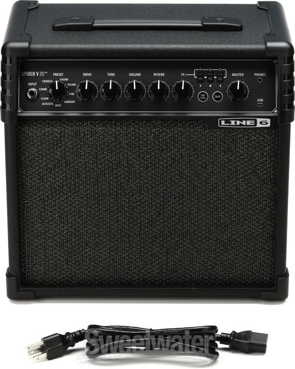 Line 6 Spider V 20 Sweetwater 1x8\