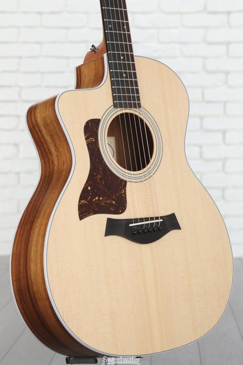 Taylor 214ce Left-handed Acoustic-electric Guitar - Layered Koa Back and  Sides