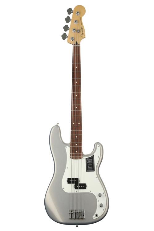 Fender Player Precision Bass - Silver | Sweetwater