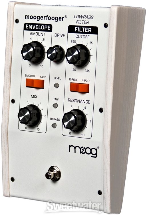 Moog Moogerfooger MF-101 Lowpass Filter - Limited Edition White-on-White