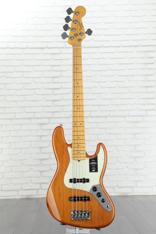 Fender American Professional II Jazz Bass V - Roasted Pine with Maple  Fingerboard