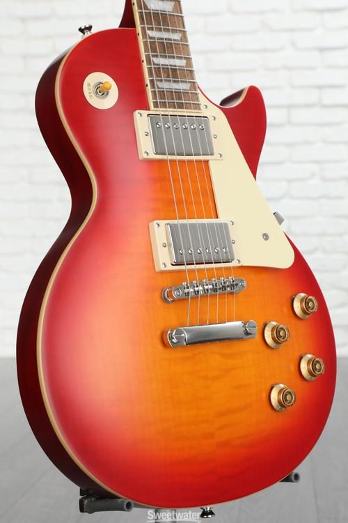 Epiphone Limited Edition 1959 Les Paul Standard Electric Guitar - Aged Dark  Cherry Burst