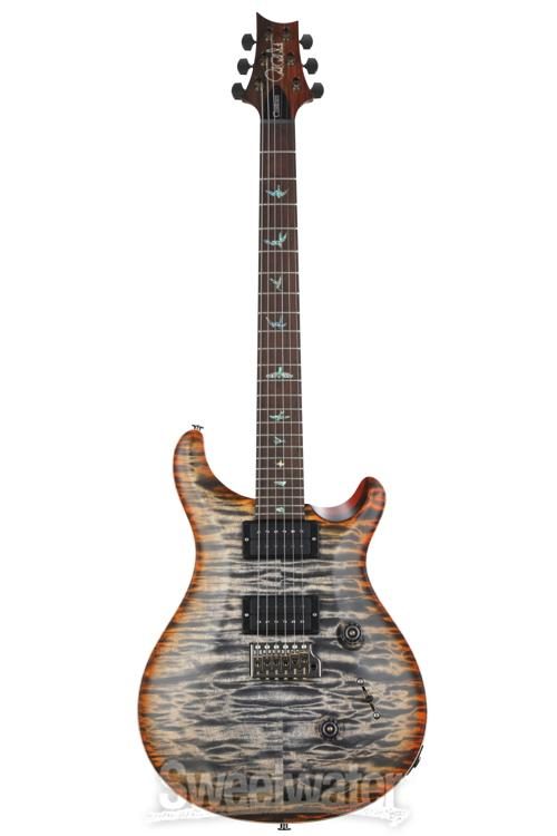 PRS Wood Library Custom 24 Electric Guitar - Satin Burnt Maple