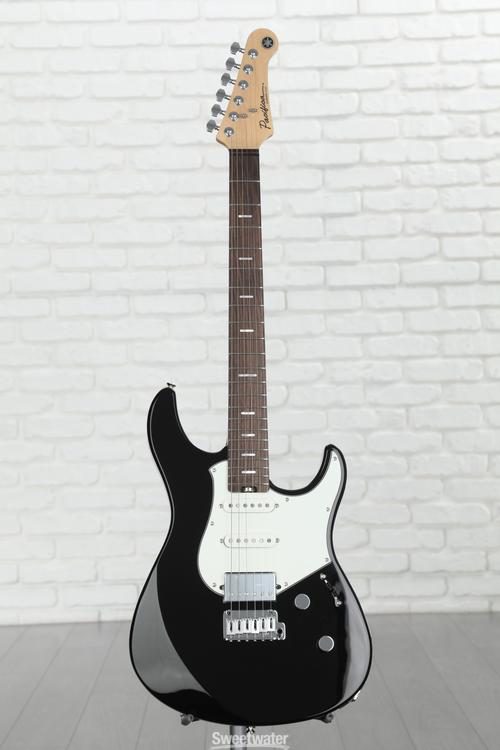 Yamaha PACS+12 Pacifica Standard Plus Electric Guitar - Black, Rosewood  Fingerboard