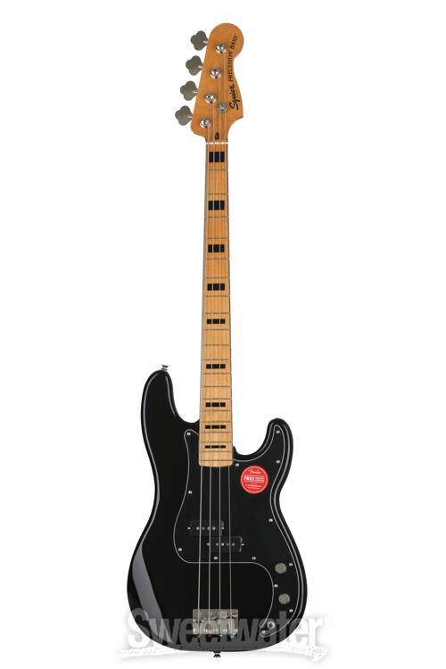 Squier Classic Vibe '70s Precision Bass - Black | Sweetwater